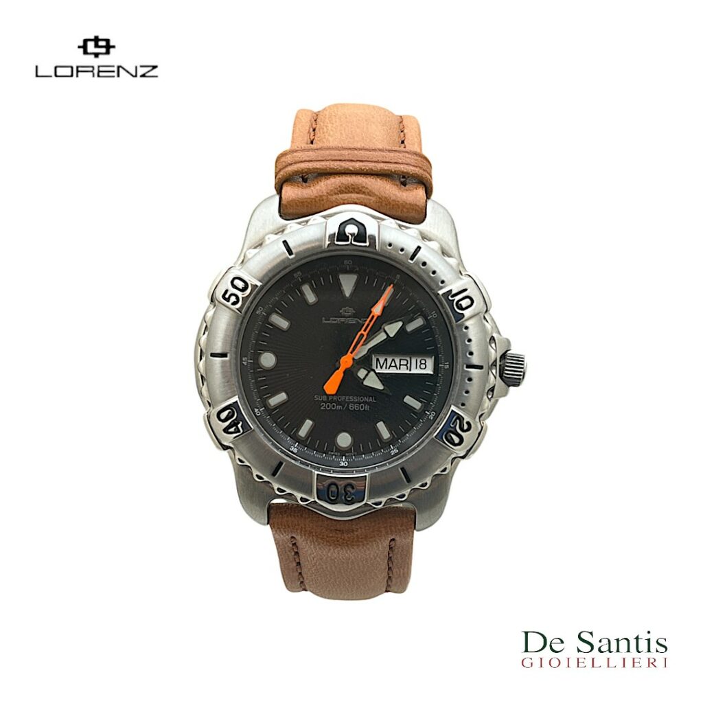 Lorenz Orologio Sub Professional Uomo Resistente e Affidabile Gioielleria De Santis