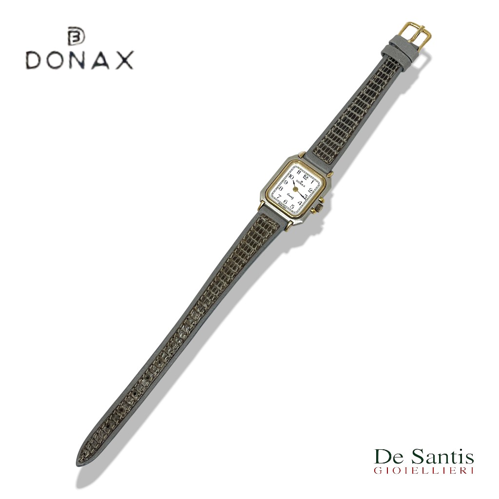 Orologio Vintage Donax Swiss Made: L'Essenza della Precisione e dello Stile Bicolore - immagine 4