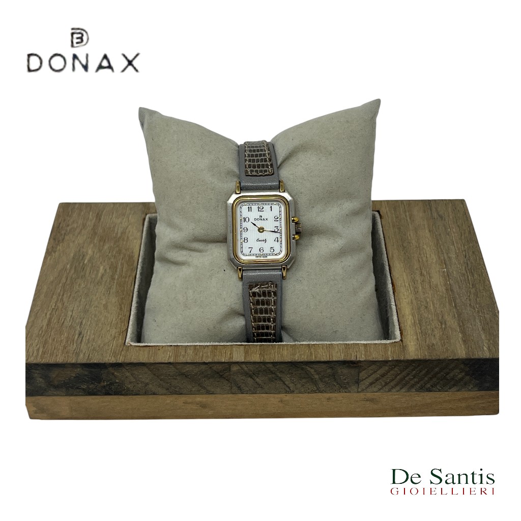 Orologio Vintage Donax Swiss Made: L'Essenza della Precisione e dello Stile Bicolore - immagine 2