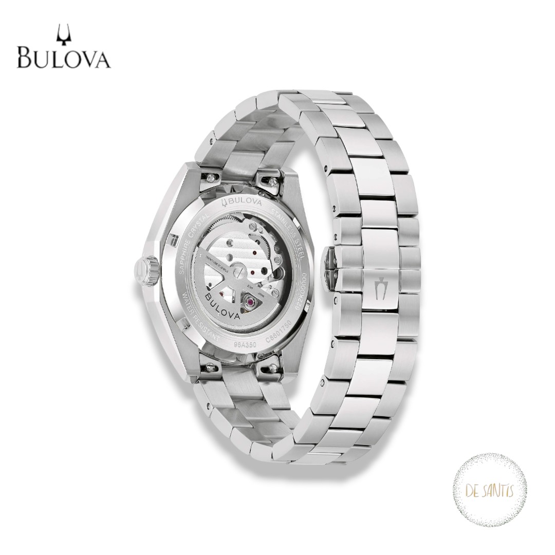 Bulova Surveyor Automatico 39mm 96A350: Il Fascino del Quadrante Blu Soleil nella Collezione Bulova Surveyor - immagine 2