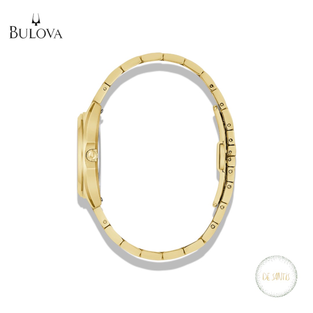 Bulova Surveyor Lady 31mm Oro Giallo 97L206 Donna - immagine 2